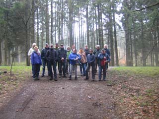 deelnemers wandelweekend 2016